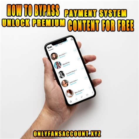 how to get free onlyfans subscription bypass|How to Bypass OnlyFans Paywall (Legally and Respectfully)